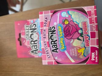 Crazy aaron slime soap hot pink
