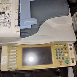 Ricoh Aficio Color Laser Printer Scanner Copier Fax – Heavy Duty Office Machine