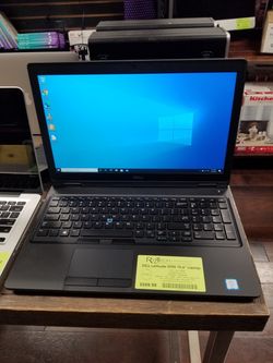 Dell Latitude 5590 Laptop i7 1.90GHz Quad Core 16GB RAM 256GB SSD Webcam WiFi Windows 10 Pro 15.6"
