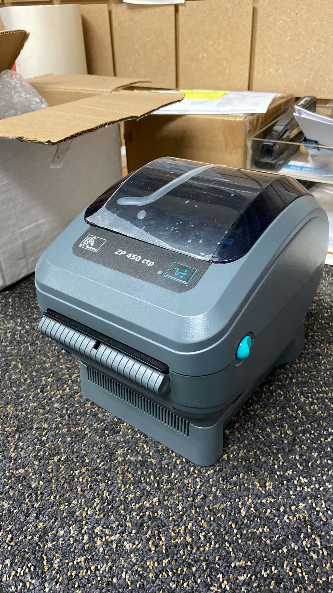 Thermal label printer Zebra ZP 450 ctp for Sale in Arcadia, CA OfferUp