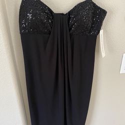 Black Cocktail Dress Size 6 - Never Worn