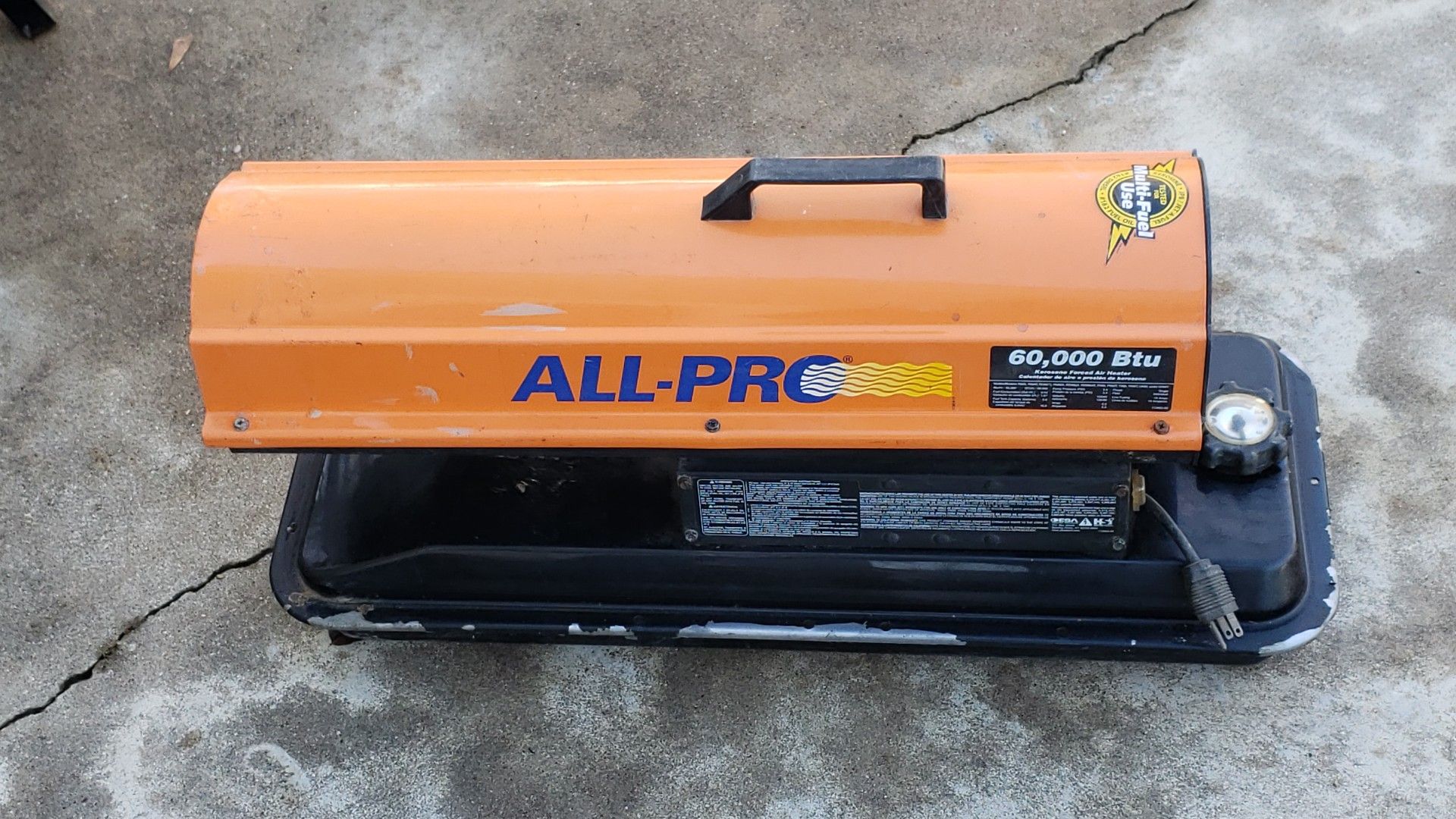 All pro 115 000 btu deals heater