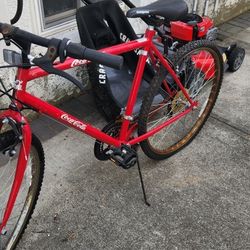 Coco cola vintage bicycle