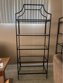 Glass shelves