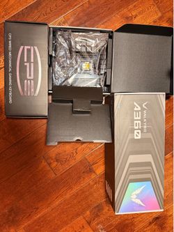 ASUS TUF gaming b650m-plus motherboard, CP3 gaming keyboard, VK A360 argb aio