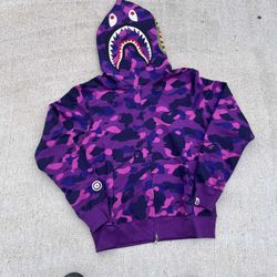 Purple Bape Hoodie