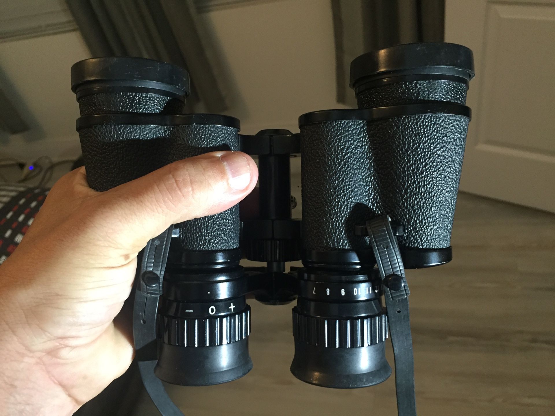 VINTAGE TASCO BINOCULARS 7X-15X35 ZOOM NO 101C COATED OPTICS ( Made in Japan )
