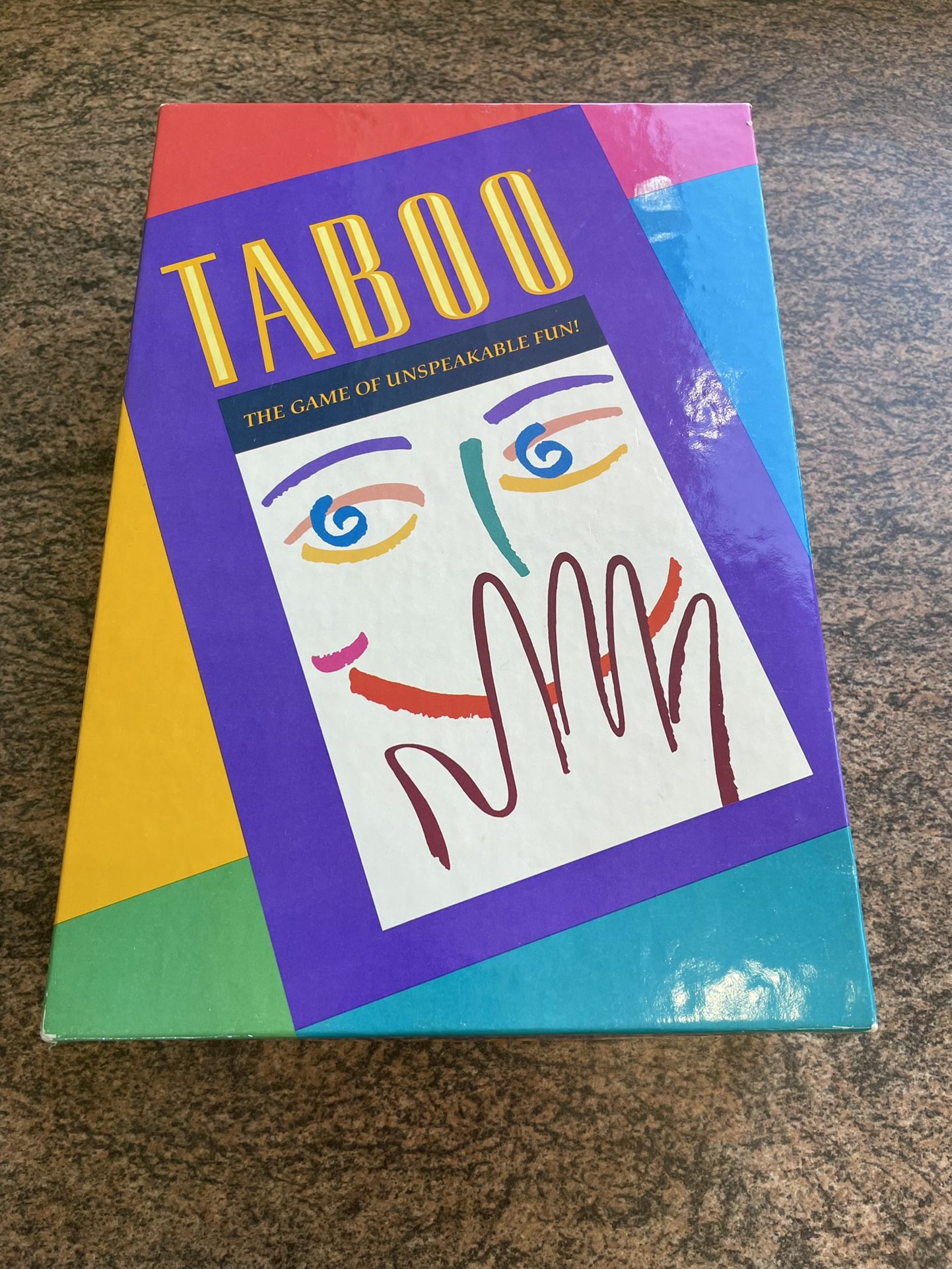 Taboo Boardgame 1989 (Complete set)