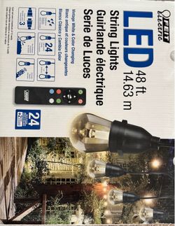 2 boxes of 48’ LED string lights