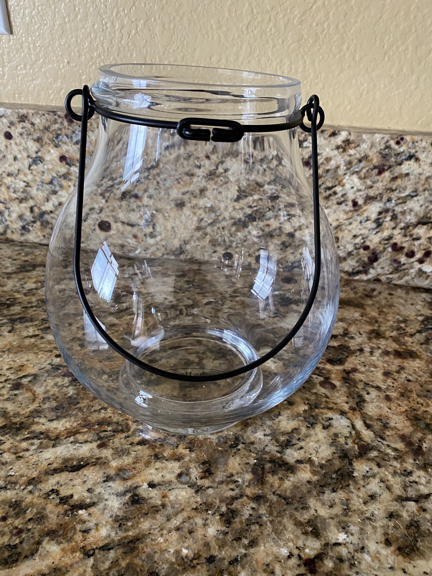 Smith And Hawken Glass Vase Or Candle Holder