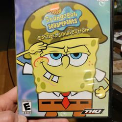 SpongeBob SquarePants Battle For Bikini Bottom PlayStation 2 Game 