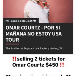 Omar Courtz Tickets 