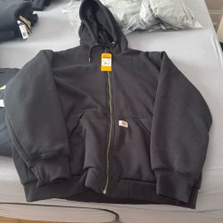Carhartt Rain Defender Full zip Sweatshirt Mid weight 