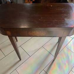 Vintage Flip top Table 