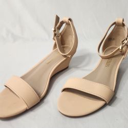 Dream Paris Women's Low Heel Wedge Sandals