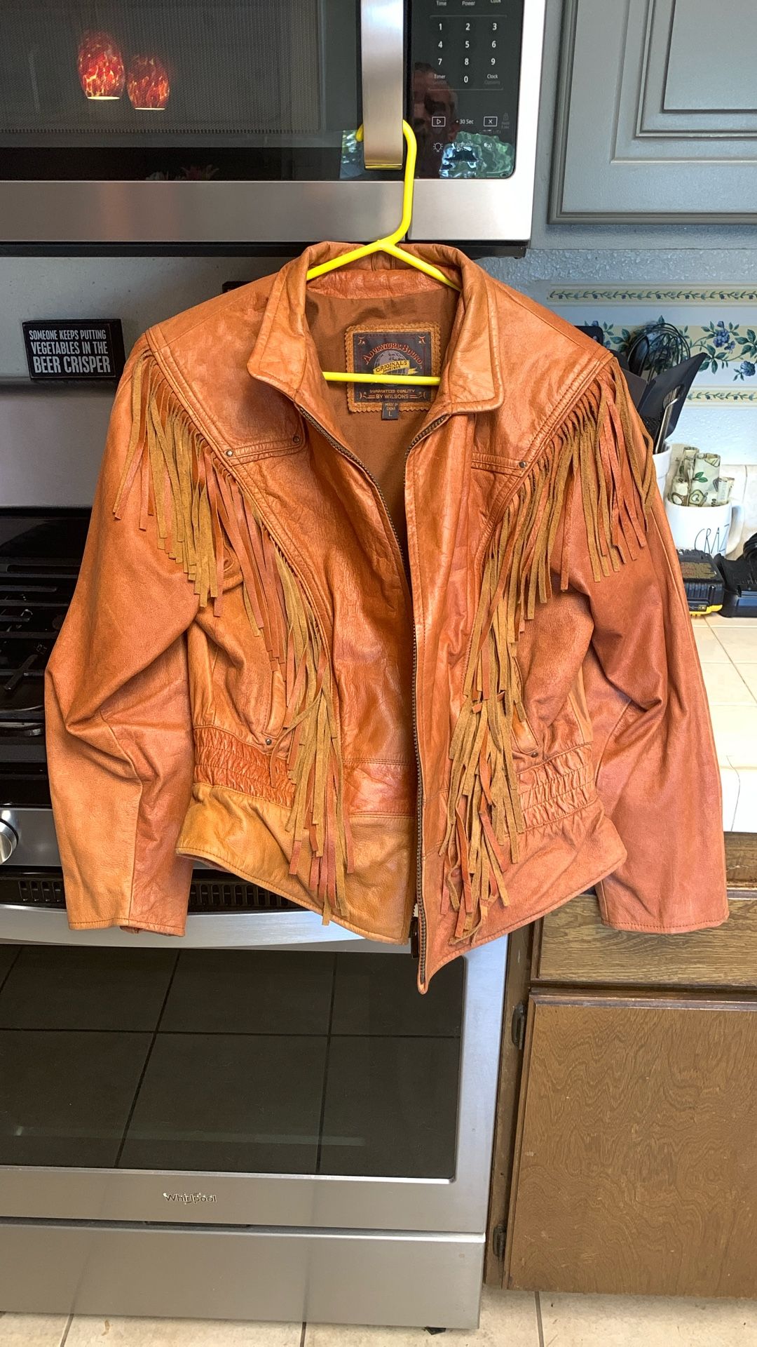 Wilson’s Leather Fringed Women’s Coat