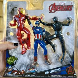 Marvel Action Figures (3 Pack)