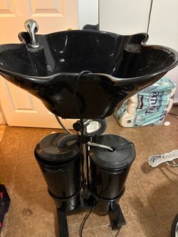 Portable shampoo bowl