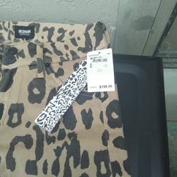 Women Skinny Jeans Leopard Print