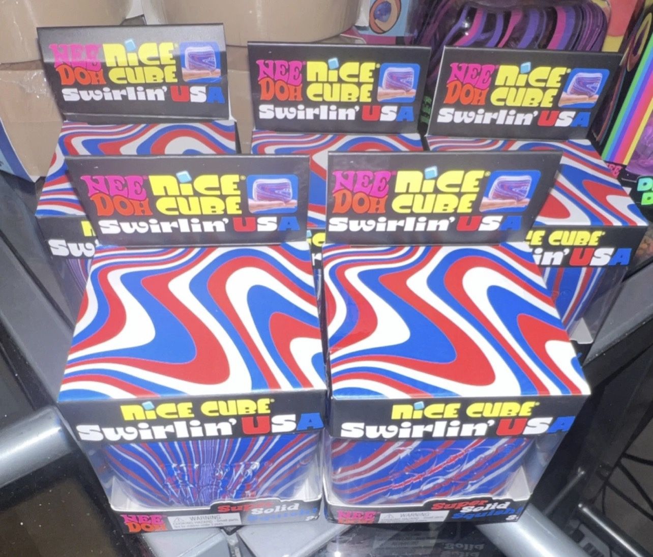Needoh Swirlin USA 💎RARE FIND💎