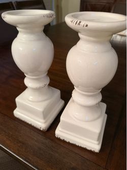 Candleholders - set of 2