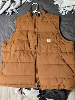 🟤 FOR SALE – CARHARTT MONTANA INSULATED VEST (NEW WITH TAGS) 🟤