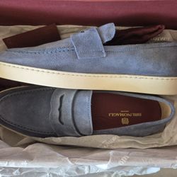 Bruno Magli Men's Prato Loafer, Italian Leather Shoes with Slip-On Closure
