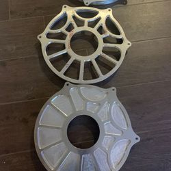 Jet boat v drive flywheel bellhousing big block Chevy flywheel covers. Cnc machined in house. Over 500 sold