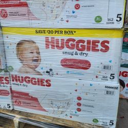 Huggies 5 $40 Each Box