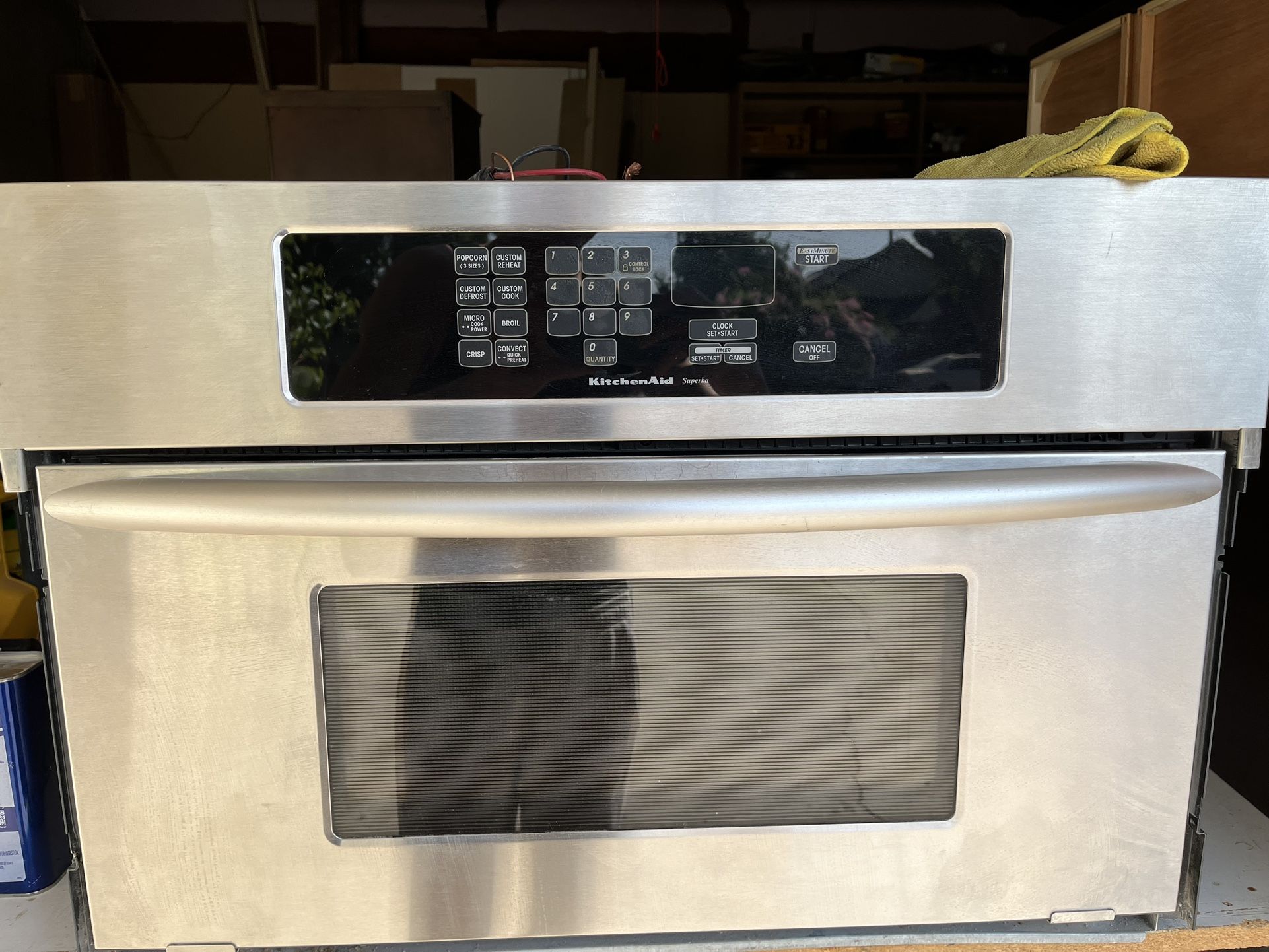 KitchenAid Built-In Wall Oven / Microwave Combo – Stainless Steel