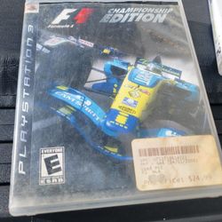 F1 Championship Edition PS3