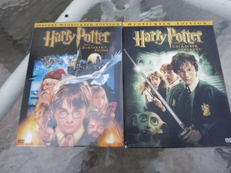 2 Harry Potter Movies One Still In Plastic.