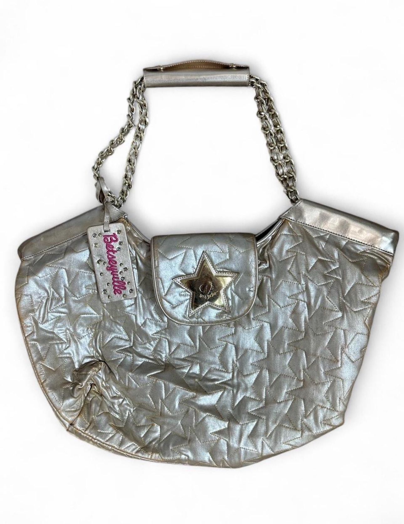 Gold Betsy Johnson Tote