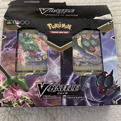 Pokémon TCG Rayquaza Vs Noivern V Battle Theme Deck Set