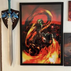 Legend Of Zelda Video Game Poster