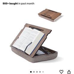 Book Stand for Reading in Bed with Storage – Book Holders for Reading Hands Free, 