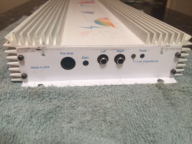 Precision Power 2300AM 2 channel amplifier for Sale in Glendale