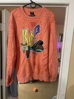 Vintage sweater king of hearts