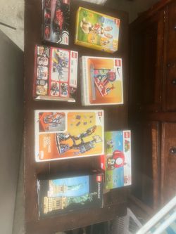 New unopened Lego sets