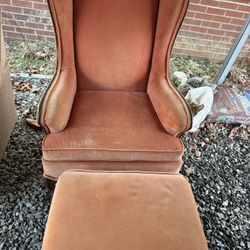 Two Chairs Smaller One 50 Bigger One With Stool 75