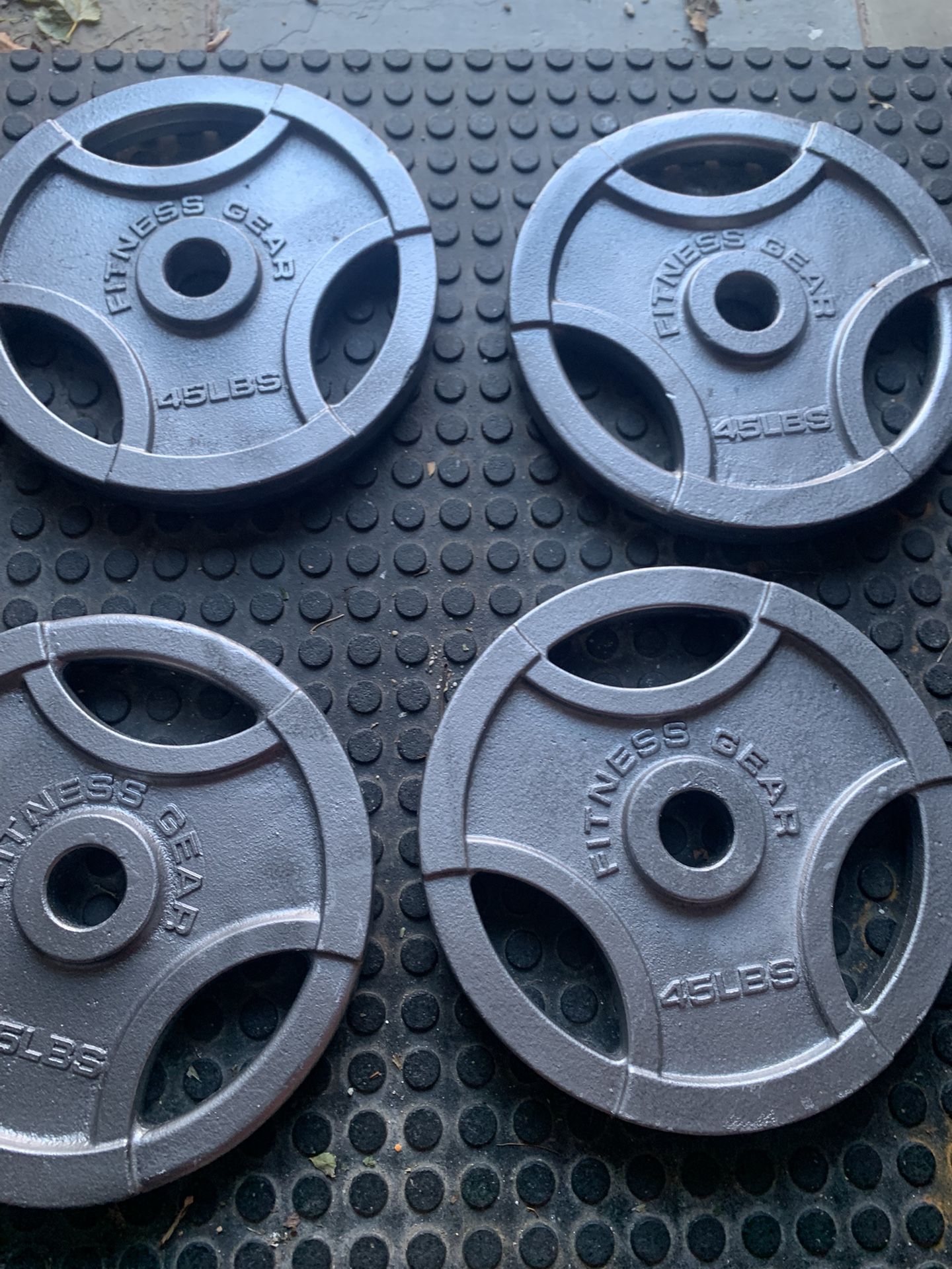 2 Pairs Of 45 Lbs Olympic Weights $70/ Pair