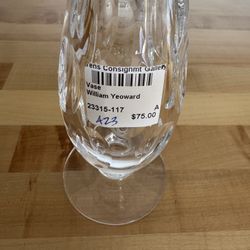 William Yeoward Crystal Vase