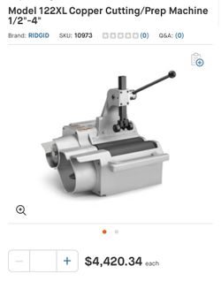 4” Copper Prep Machine 