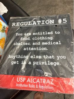 Alcatraz tin frame