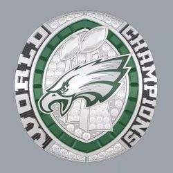 Philadelphia Eagles Ring 2024 SB SupreBowl Championship Ring New Size 10