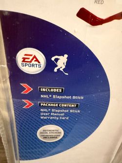 Wii NHL Slapshot Hockey Stick Controller
