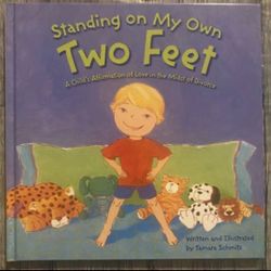 Standing on My Own 2 Feet Children’s Hardcover Picture Book About Divorce
