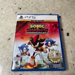 Sonic X Shadow Generations - Day One Edition - PlayStation 5 PS5