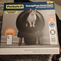 PETSAFE ScoopFree SmartSpin (Self Cleaning Litter Box)