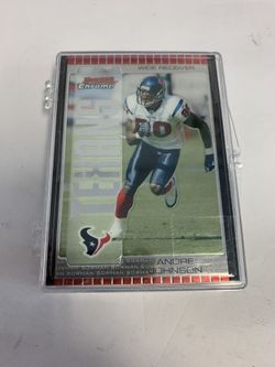 ANDRE JOHNSON CARD LOT !!!